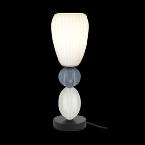 K Light A-KLT-9570 Ceramic Opal/Grey Table Lamp