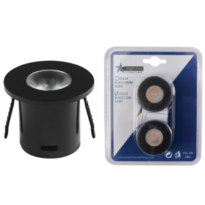 Brightstar DL625 BK COOL Black Circular LED Star Light