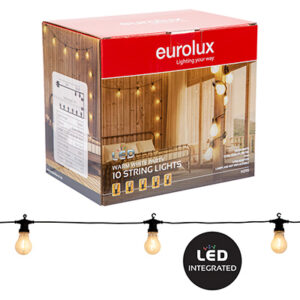 Eurolux H293 String Lights LED 10PK Warm White