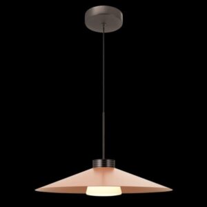 K Light K-LED-9569L/BRK LED Brick Metal Pendant Large
