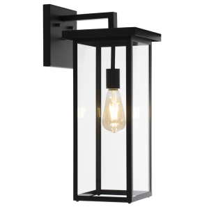 Brightstar L625 Black Metal with Clear Glass