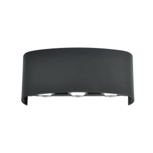 Brightstar L637 BLACK Plastic Wall Light Up and Down Facing