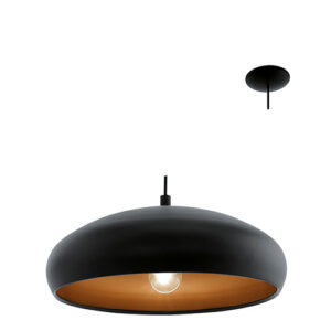 Eurolux P685B Mogano1 Pendant Black/Copper