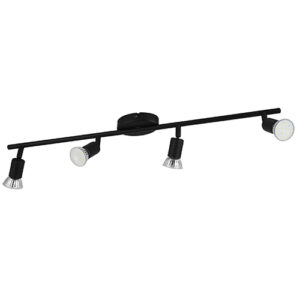 Eurolux S419B Buzz 4LT Spot Light Black LED
