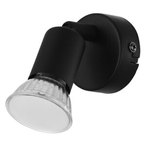Eurolux S421B Buzz 1LT Spot Light Black LED