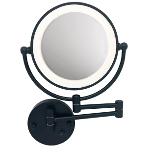 Brightstar WB801 BLACK LED Mirror Light with On/Off Switch