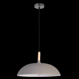 K Light Y-KLCH-6131/GR Metal & Wood Classic Pendant