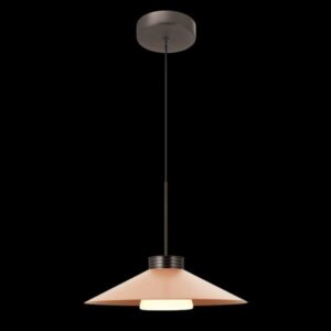 K Light K-LED-9569M/BRK LED Brick Metal Pendant Medium