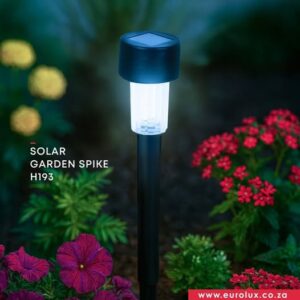 Eurolux H193 Solar Garden Spike Shepard 144mm Black