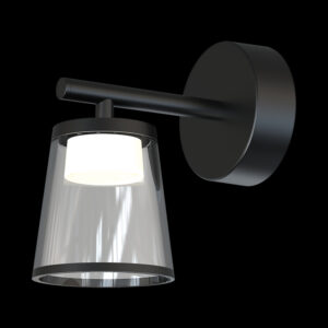 K Light S-LED-825 LED Straight Aluminum & Acrylic Wall Light