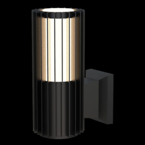 K Light S-LED-832  LED Slated Up or Down Glass Wall Light