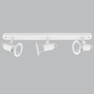 Brightstar S005/3 Metal Spotlight White