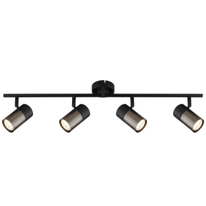 Brightstar S422/4 BLACK Metal Spotlight