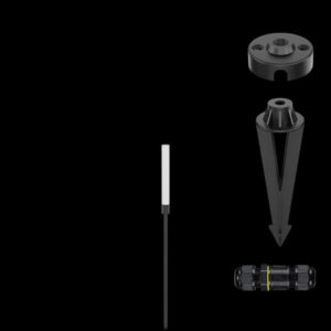 K Light YH-805001GD LED Frosted Tube 60cm Spike