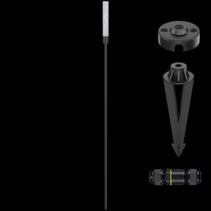 K Light YH-805009GD LED Frosted Tube 97cm Spike
