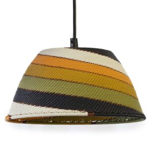 Lwazi Pendant Light Autumn Spice Handwoven