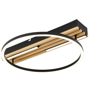 Brightstar CF618 BLACK LED Metal Ceiling Fitting