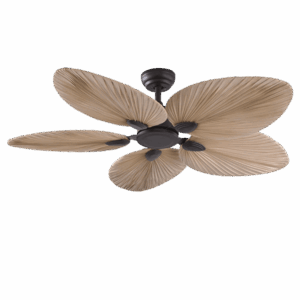 Selective Fans SF500100 Bora Ceiling Fan Rattan Black