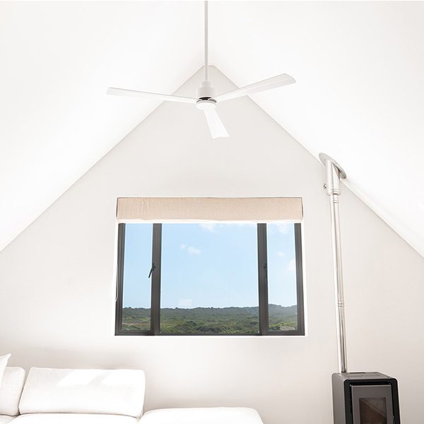 Selective Fans SF20021 Mistral Ceiling Fan White/White - Image 8