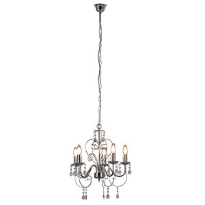 Eurolux CH265CH Cleo 5LT Chandelier 420mm White