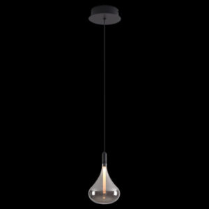 K Light K-LED-CC4-1/SM LED Cape Grape Smoke Glass Pendant