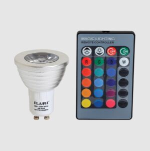 Flash XLED-GU10RGB GU10 COB RGB LED Lamp