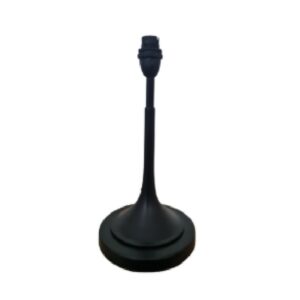 Litex Lamps TL161 Black Flute Table Lamp