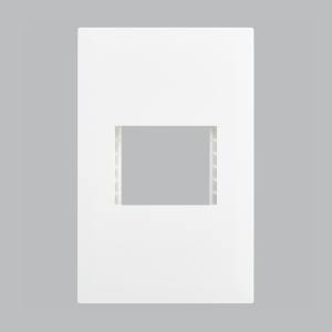 Brightstar ECP102 WHITE 1.5 Module Cover Plate – 4 X 2
