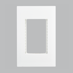 Brightstar ECP104 WHITE  Triple Module Cover Plate – 4 X 2