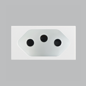 Brightstar ECP117 WHITE  16A Slim RSA Socket ( Single Module )