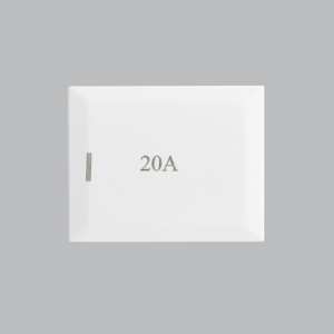 Brightstar ECP126 WHITE 20A Isolator ( 1.5 Module )