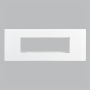 Brightstar ECP128 WHITE  6 Module Cover Plate