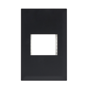 Brightstar ECP152 BLACK 1.5 Module Cover Plate – 4 X 2