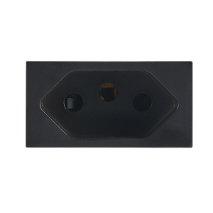 Brightstar ECP167 BLACK 16A Slim RSA Socket ( Single Module )