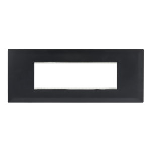 Brightstar ECP178 BLACK  6 Module Cover Plate