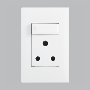 Brightstar EPL231 WHITE 16A RSA Socket with Switch – 4 X 2