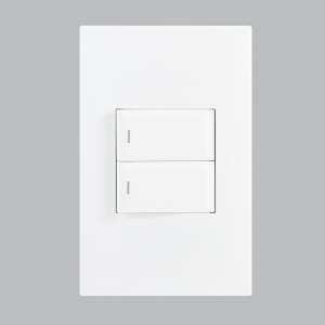 Brightstar ESW202 WHITE 2 Lever 1 Way Switch – 4 X 2