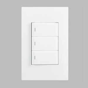 Brightstar ESW203/2 WHITE 3 Lever 2 Way Switch – 4 X 2