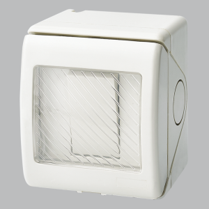 Brightstar ESWP901 WHITE 1 Lever 1 Way Waterproof Switch