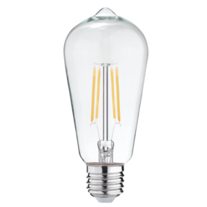 Brightstar BULB LED 308 ST64 Clear Filament Bulb Dimmable