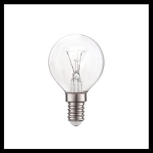 K Light D00017 230v 25W E14 Incandescent Clear Golf Ball bulb