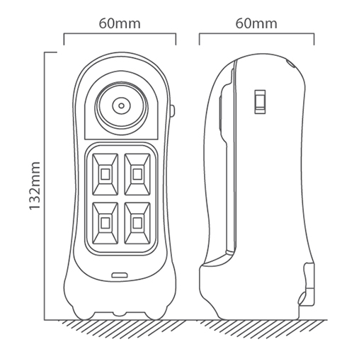 Eurolux FS226 Rechargeable Plug-In Emergency Light - Image 2