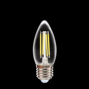 K Light HX-CB35-4W/CW 240v 4W E27 LED Filament Candle Bulb