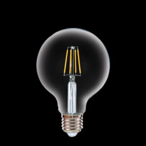 K Light HX-LG95-4W/WW 240v 4W E27 LED G95 Ball Filament Bulb