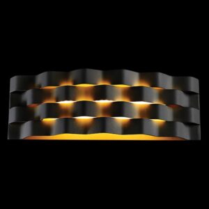 K Light M-LED-1401L/BL LED Large Ripple Wall Light