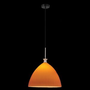 K Light M-KLCH-5011-1BO Glass Large Round Pendant