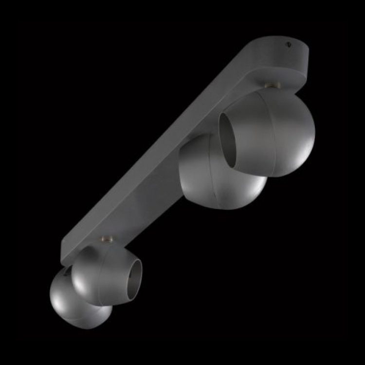 K Light FL-5781-B/4 Four Adjustable Bubble Spot Lights on Bar