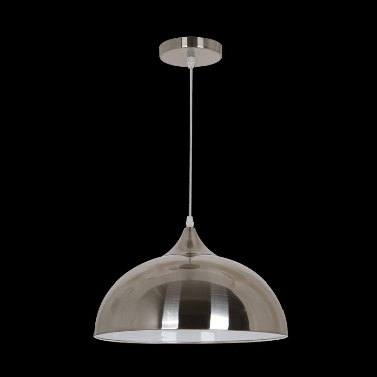K Light H-KLCH-8033/NS Half Dome Metal Pendant