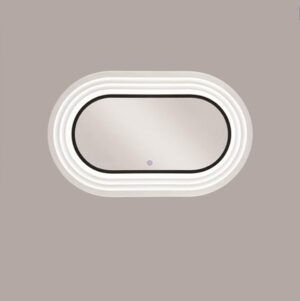 Brightstar ML068 LED Oval Mirror with On/Off Mirror Touch Switch