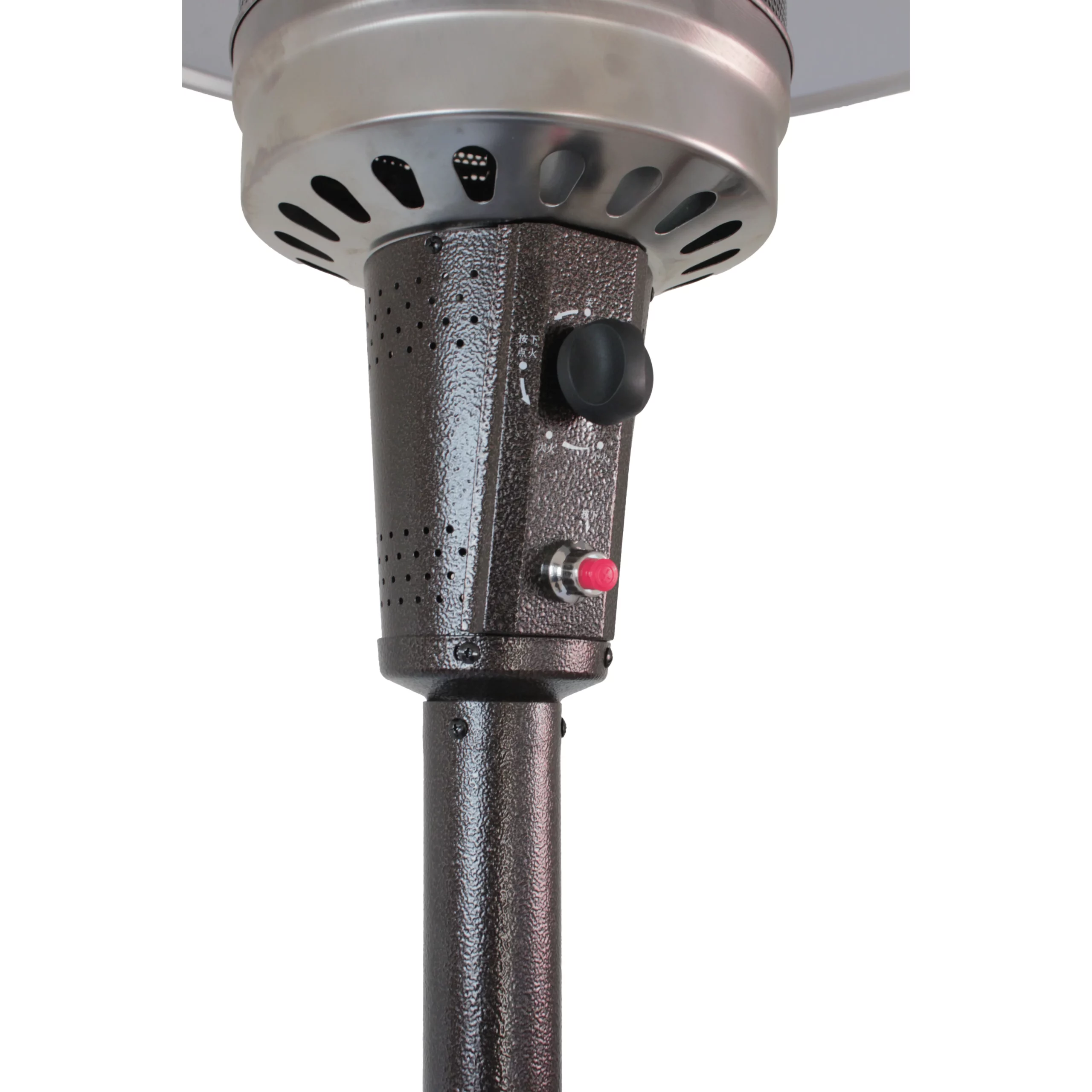 ALVA GHP19 Gas Patio Heater Bronze Hammertone Cabinet - Image 3